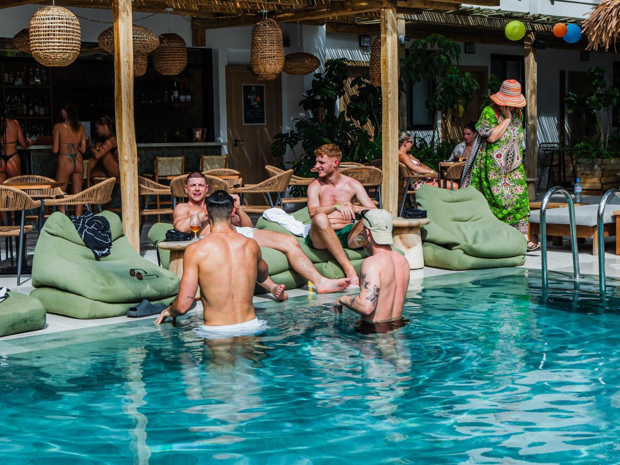 Aparthotel Casita Blanca - Adults Only Сан-Антонио-Абад Экстерьер фото